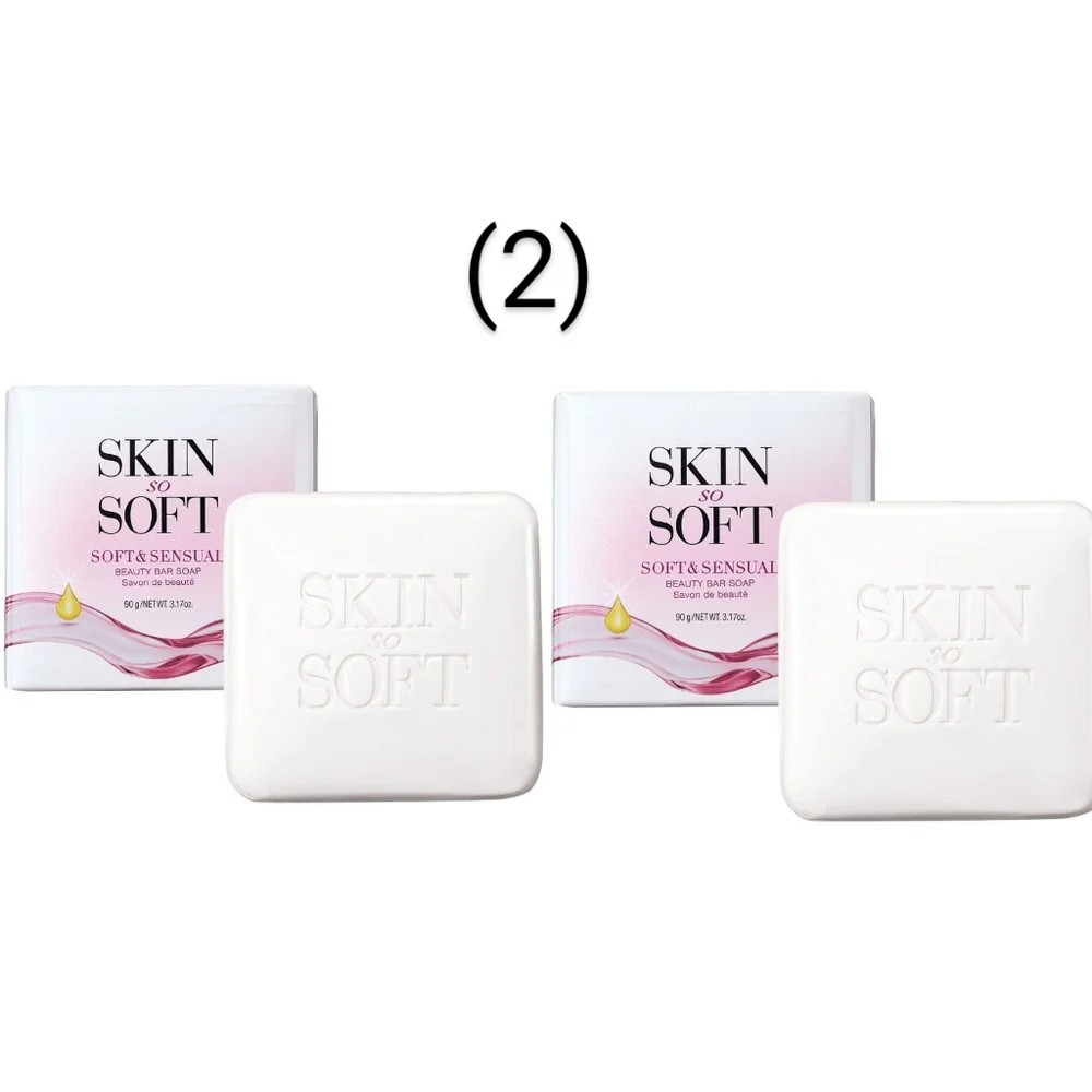 Skin So Soft Soft & Sensual Bar Soap (Set of 2) New